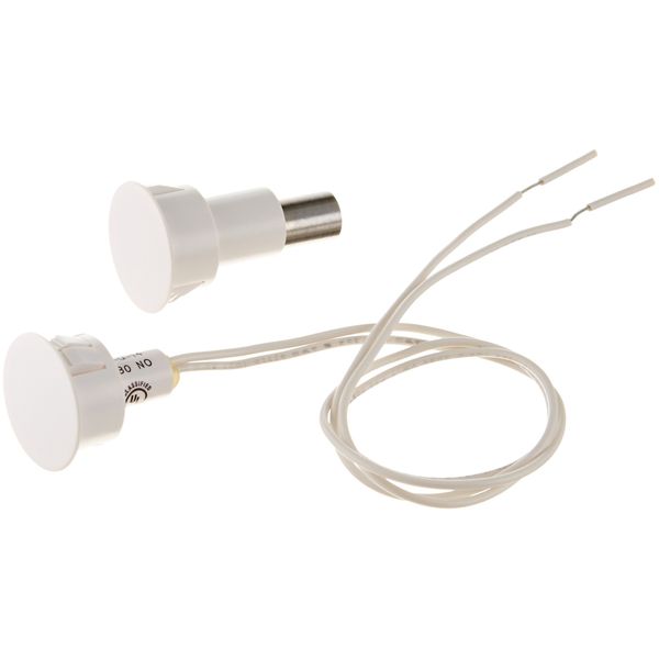 Securitron DPS-M-WH Concealed Door Position Switch for Metal Doors, White