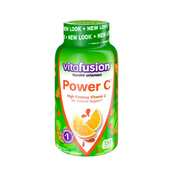 Vitafusion Power C, Gummy MsXeQF Vitamins for Adults, 150 Count (Pack of 2)