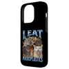 I Eat Microplastics Funny Cat Meme Bootleg Graphic Case for iPhone 14 Pro
