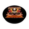 Kayaking Kayak Kayaker Skeleton 90s Bootleg Style PopSockets Adhesive PopGrip