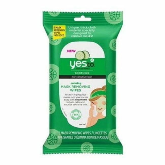 Yes To Cucumbers Mask Removing Wipes