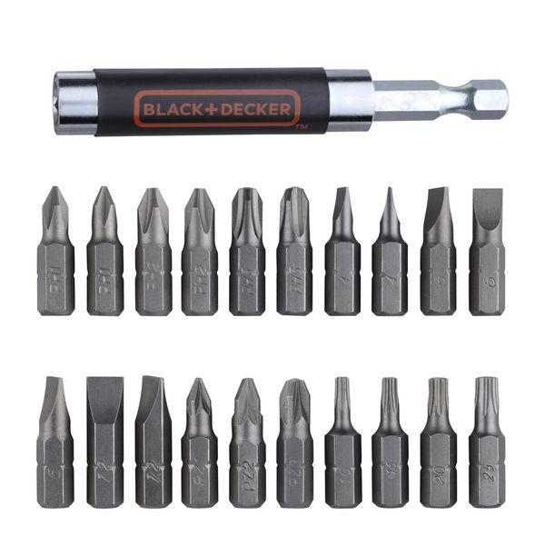 BLACK+DECKER B/DA7074 Screwdriver Set - 21 Piece