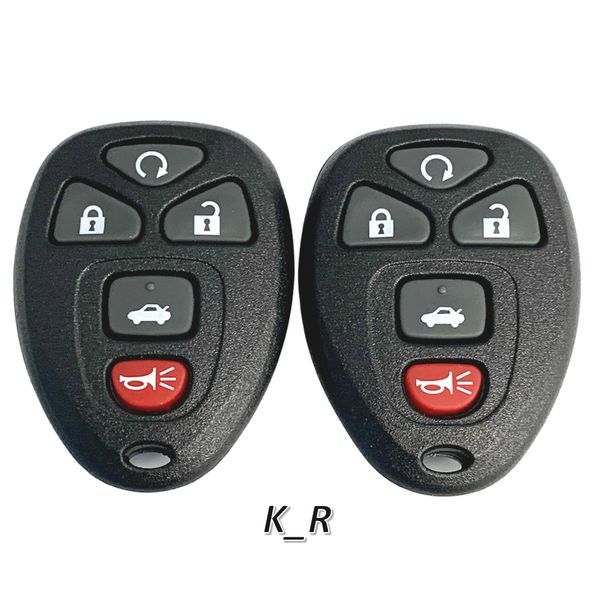 2004 2005 2006 2007 Chevrolet Malibu 2 Replacement Remote Keys 5B 22733524