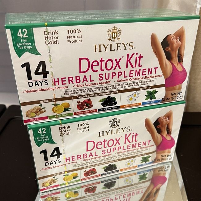 Hyley’s 14 Day Detox Kit (2 Boxes)