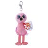 TY Gilda Flamingo - Boo Key Clip