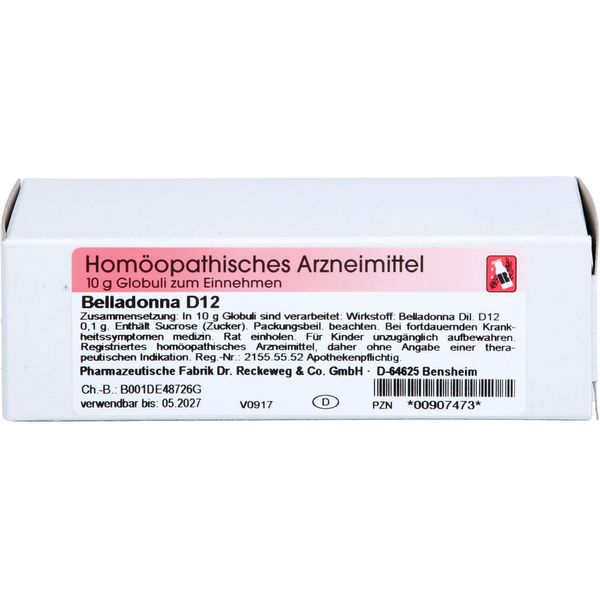 Belladonna D 12 Globules 10 g