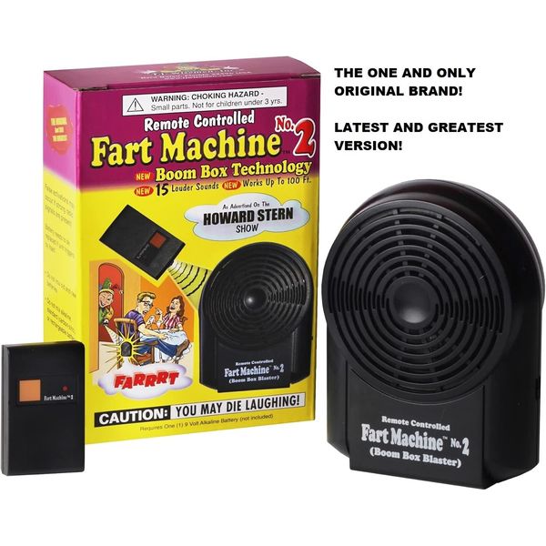 Remote Controlled FART Machine #2 - FUNNY BOOM BOX Technology - LATEST VERSION!