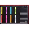 Black Gel Weekly Planner Organizer and Calendar