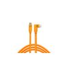 Tether Tools TetherPro USB-C to USB-C Right-Angle Cable (Orange)