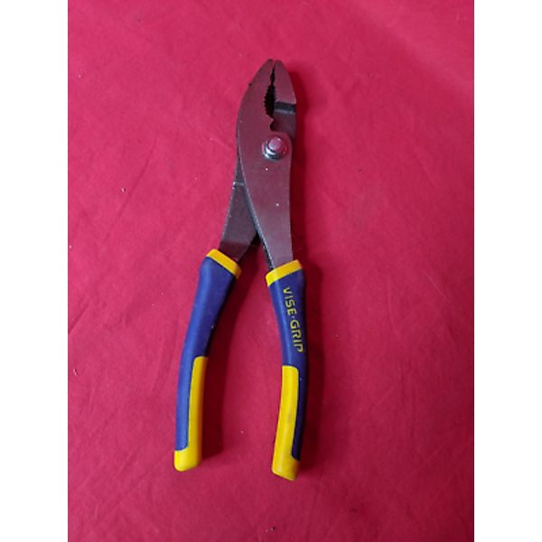 IRWIN 2078408 Nickel Chromium Steel Slip Joint Plier 8 L in. with Wire Cutter