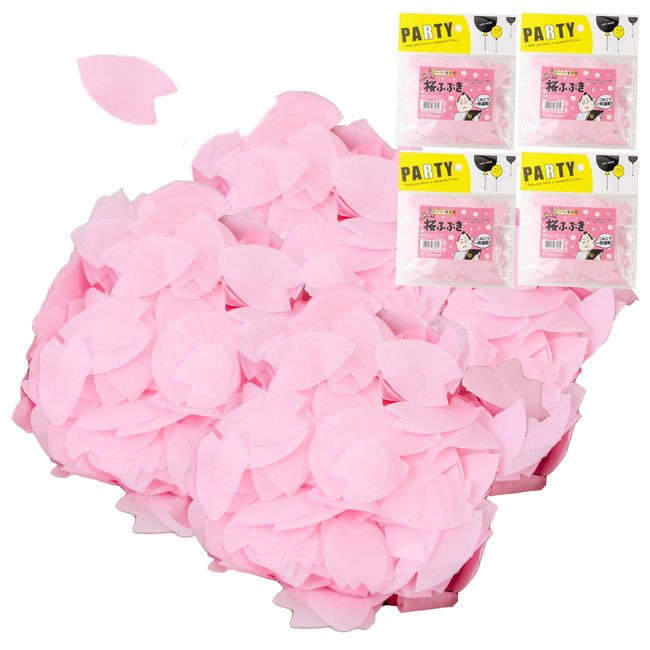 Lukan 057AM [Cherry Blossom Snowfall Set] Approximately 30,000 Sheets (Cherry Blossom Fubuki Paper, Artificial Flowers, Confetti, Paper Shower, Graduation Ceremony, School Entrance Celebration, Cherry