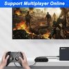 MEIRIYFA Gamecube Controller Adapter for Switch - Super Smash Bros Compatible, 4 Port with Turbo and Vibration Features