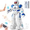 VEVOR Kids RC Robot Toy Talking Dancing Gesture RC Programmable Christmas Gift