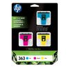 HP CB333EE 363 Original Ink Cartridges, Cyan/Magenta/Yellow, Multipack