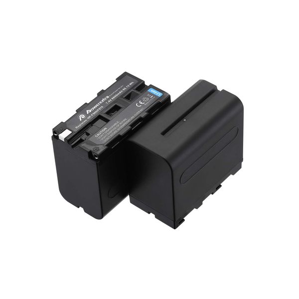 NP-F970,NP-F960,NP-F930,NP-F950,Powerextra 2x8800mAh Replacement Battery Compatible with Sony DCR-VX2100,DSR-PD150,DSR-PD170,FDR-AX1,HDR-AX2000,HDR-FX1,HDR-FX7,HDR-FX1000,HVL-LBPB,HVR-V1U,HVR-Z1P