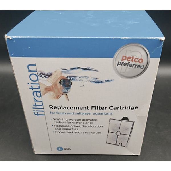 Petco preferred filtration filter cartridge fresh & saltwater Quantity 8