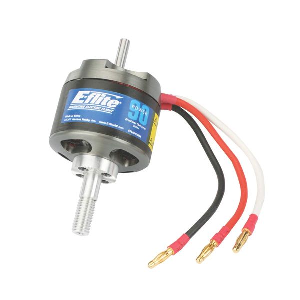 E-flite Power 90 Brushless Outrunner Motor, 325Kv: 4mm Bullet, EFLM4090A