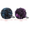 VANKINE Loofah Bath and Shower Sponge 4-Pack (75g/pcs),Large Mesh Pouf Exfoliating Bath Sponge Body Scrubber Puff