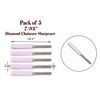 5PCS Abrasive Stone Set Diamond Chainsaw Sharp Bar Stone File 7/32" Sharpening Tool