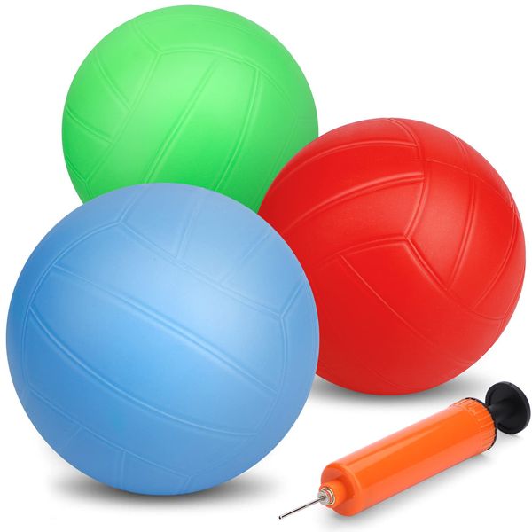 5" Mini Dodgeball for Kids Toddler, Little Basketball Balls for Door Basketball Hoop, Small Basketball for Pool Inflatable Goal, Beach Toy Pool Balls for Indoor Outdoor Party Games Ball Pit 3 Pack