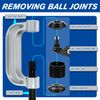 21Pcs Ball Joint Master Set Service Tool Kit Remover Installer Adapter 2 4 WD