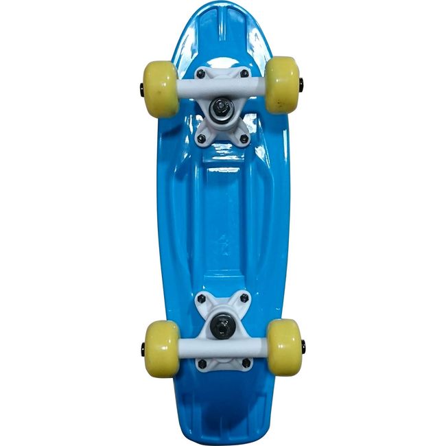 Life Balance NSM Mini Skateboard 17" Blue x Yellow YW-1705-P3