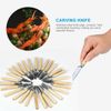 80Pcs/Set Engraving Chef Vegetable Fruit Carving Tool Kit For Restaurant Kitchen