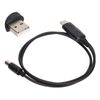 Tangxi USB Programming Cable, 8 Pin Mini DIN Plug Write Frequency Line, Replacement PVC Programming Line for FT-100D FT-817 FT-857 FT-897 CT-62