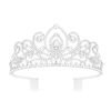 Ondder Silver Shiny Headband with Comb