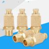 5pcs/set 1/8 BSP Valve Thread Adjustable Pneumatic Muffler Silencer Noise Exhaust Thread Flat Head Pneumatic Air Speed Controller