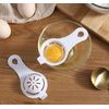 2 Plastic Egg Separator, Portable Household Kitchen Tool