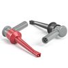 Cleqee 2PCS SMD IC Test Hook Clips Grabber with 2mm Female Jack for 2mm Plug Test Probe Electrical Testing
