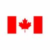 (2x) 7" Canadian Flag Canada Maple Leaf Logo Sticker Vinyl Decals