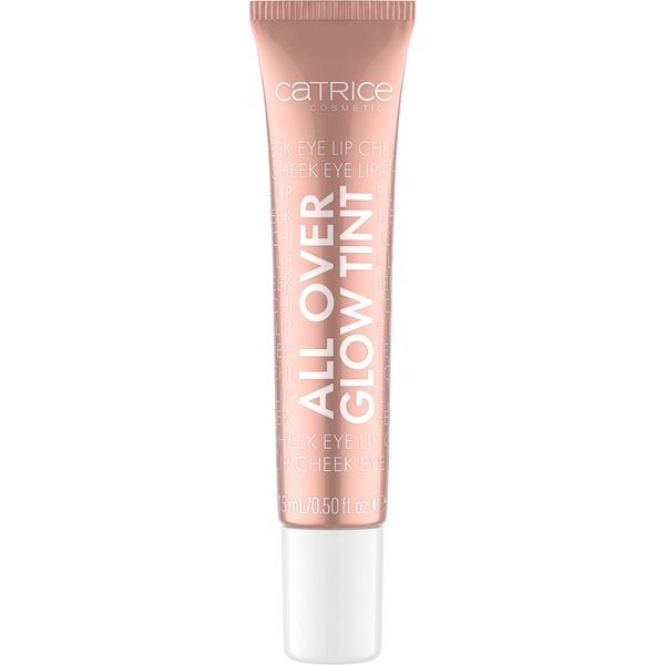 Catrice | All Over Glow Tint | Multi-Use Liquid Highlighter | Eyes, Cheeks, Lips & Body | With Vitamin C, Niacinamide, Squalene, and Panthenol | Long-lasting & Lightweight | Vegan & Cruelty Free (020 | Keep Blushing)