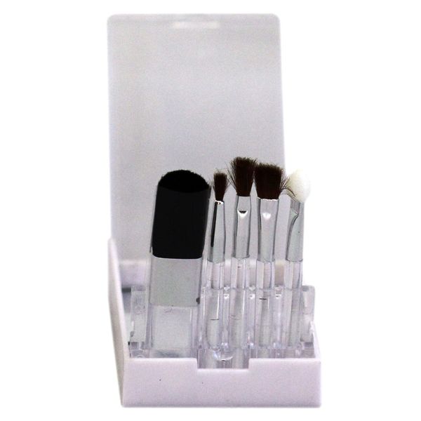5PCS Eye Makeup Brushes Set & 1PCS Double Ended Eyebrow Brush,for Eyeshadow Eyebrow Makeup