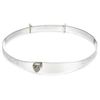 MiChic Children's August Silver Childs Birthstone Expanding Identity Bangle