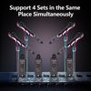 Wireless XLR Microphone System for Dynamic Microphone PA System and Audio Mixer
