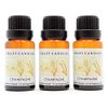 Crazy Candles Champagne (Made in USA) 3 Bottles 1/2 FL Oz Each (15ml) Premium Grade Scented Fragrance Oil