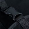Husky Canvas Bib Tool Work Apron 23 in Quick Release Belt 16-Pocket Black