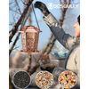 Outdoor Solar Bird Feeder - Weather Resistant with Automatic Dispensing