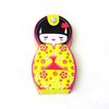 Nail Care 6 Piece Set Kokeshi Wind with Case (Yellow)
