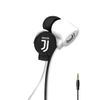TECHMADE Juventus Edition Earphone, Microphone and Function Button, Black