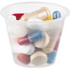 [100 Count - 1 Oz.] Plastic Disposable Medicine Measuring Cup for Liquid Medi...