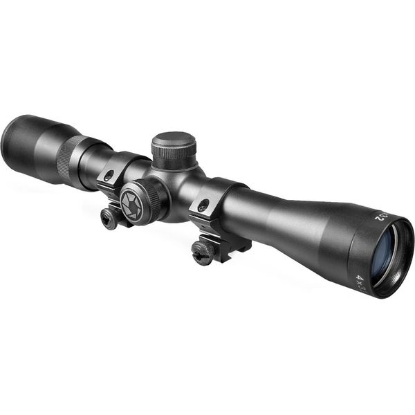 BARSKA 4x32 Plinker-22 Riflescope Black Matte, 4x32mm