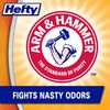 Hefty Small Garbage Bags, Flap Tie, Clean Burst Scent, 4 Gallon, 26 Count