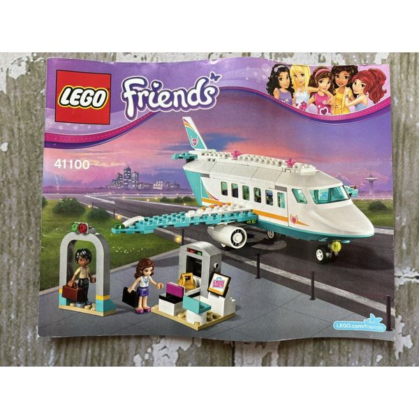 Lego Friends 41100 Heartlake City Private Jet Instruction Manual