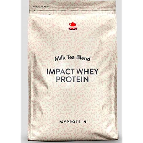 MyProtein Impact Whey Protein 2.2 pounds (1kg) (Limited Flavor) Milk Tea