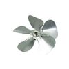 XT 12" 32 Degree 5 Blade Attic Fan Blade Propeller - Silver