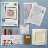 Bothy Threads Counted Cross Stitch Christmas Card Kit - Jolly Santa