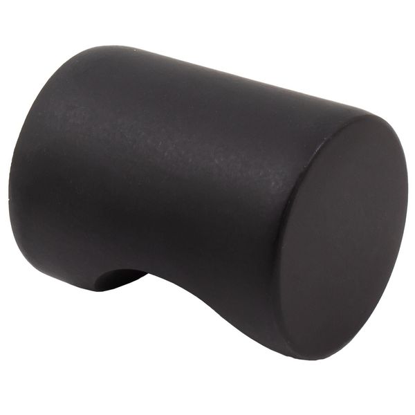 Tower Cabinet Knob, 11/16 Inches, Matte Black by Stone Harbor Hardware